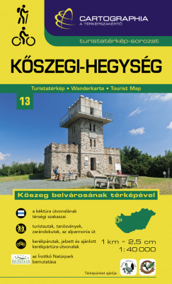 Kõszegi-hegység turistatérkép