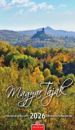 Magyar T�jak falinapt�r - 21x32 cm - 2026
