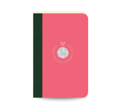 Flexbook Smartbook vonalas jegyzetfüzet rózsaszín, 9 × 14 cm, vászongerincű kivitelben