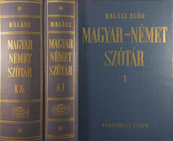 Halsz Eld   (Szerk.) - Magyar-nmet sztr I-II.