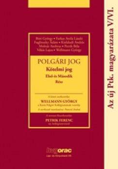 Dr. Wellmann Gyrgy   (Szerk.) - Polgri jog - Az j Ptk. magyarzata V/VI.
