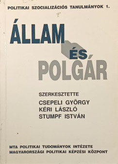Csepeli Gyrgy   (Szerk.) - Kri Lszl   (Szerk.) - Stumpf Istvn   (Szerk.) - llam s polgr