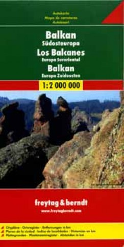 Balkan, Sdost Europa - 1:2 000 000