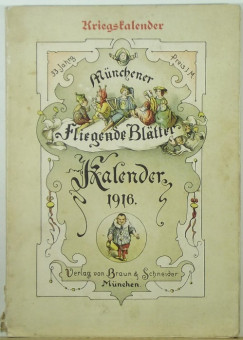 Mnchener Fliegende Bltter Kalender  1916