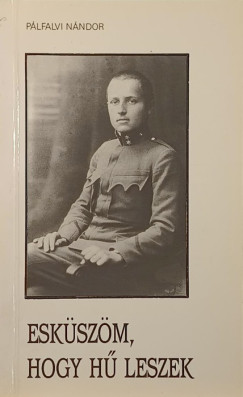 Pálfalvi Nándor - Esküszöm, hogy hű leszek (Dargay Attilának dedikált)