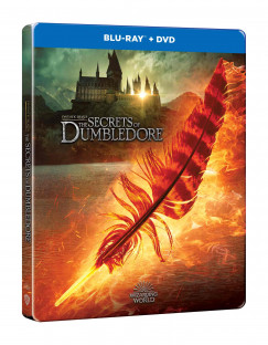 David Yates - Legendás állatok - Dumbledore titkai - "Phoenix Feather" steelbook - Blu-ray + DVD