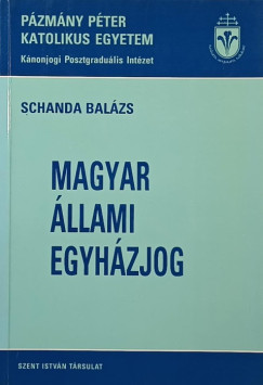 Schanda Balázs - Magyar állami egyházjog