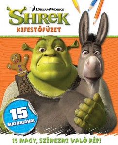 Shrek - kifestfzet matrickkal