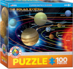 A Naprendszer 100 db-osgyermek puzzle, 100 db-os puzzle (EUROGRAPHICS, 6100-1009)