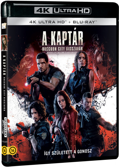 Johannes Roberts - A kaptár - Raccoon City visszavár - 4K Ultra HD + Blu-ray