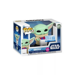 Star Wars Mandalorian - B�bi Yoda snackkel figura Funko POP! #825