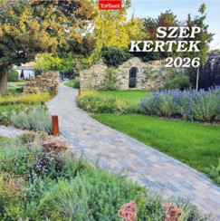 Szép kertek - Tartalmas Lemeznaptár - 58x29 cm - 2026