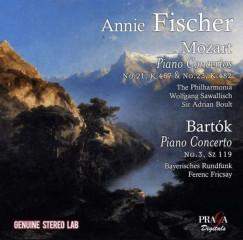 Annie Fischer - Mozart Pianos Concertos 21 & 23 - Bartk Piano Concerto 3
