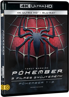 Sam Raimi - Pkember 3 filmes gyjtemny - Pkember 1-3. - 3 4K UHD + 3 Blu-ray
