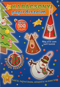 Karácsonyi papírdíszeim