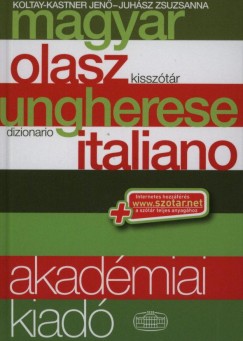 Juhász Zsuzsanna - Koltay-Kastner Jenő - Magyar - olasz kisszótár + net