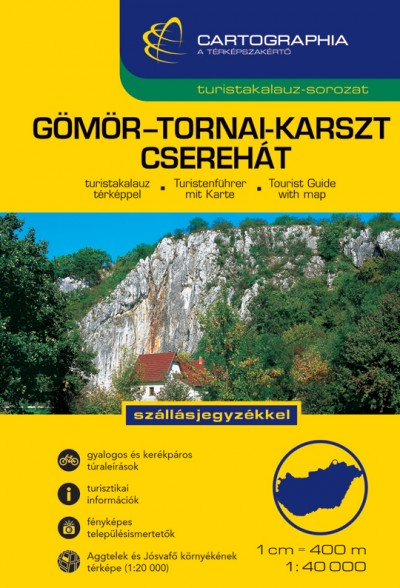  - Gömör-Tornai-karszt és Cserehát turistakalauz 1:40 000