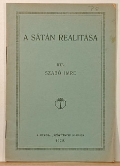 Szabó Imre - A sátán realitása
