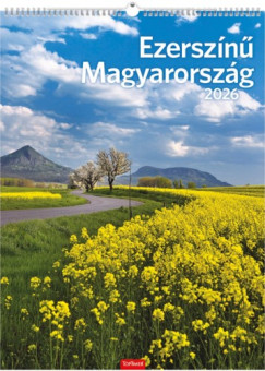 Ezerszn Magyarorszg falinaptr 31x42 cm - 2026