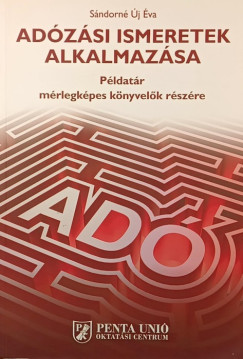 Sándorné Új Éva - Adózási ismeretek alkalmazása