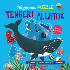 Mgneses puzzle - Tengeri llatok