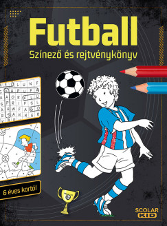 Falko Honnen - Philip Kiefer - Futball - Színező és rejtvénykönyv
