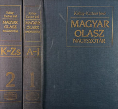 Koltay-Kastner Jenő (Szerk.) - Magyar- olasz nagyszótár + olasz-magyar nagyszótár