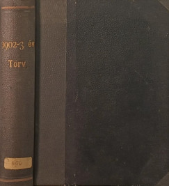 Az 1902-03. �vi t�rv�nyek gy�jtem�nye