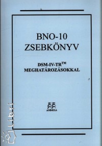 BNO-10 zsebknyv DSM-IV-TR meghatrozsokkal