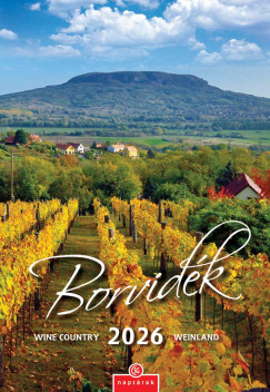 Borvidk falinaptr - 21x32 cm - 2026