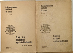 Dr. Vitz Hzi Jen - Sopron kzpkori egyhztrtnete I-II.