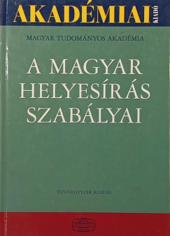 A magyar helyesírás szabályai