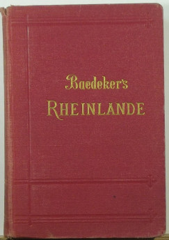 Karl Baedeker - Baedekers - Rheinlande