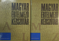 Juhsz Jzsef   (Szerk.) - Kovalovszky Mikls   (Szerk.) - O. Nagy Gbor   (Szerk.) - Szke Istvn   (Szerk.) - Magyar rtelmez kzisztr I-II.