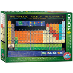 Az elemek peri�dusos rendszere, 1000 db-os puzzle (EUROGRAPHICS, 6000-1001)