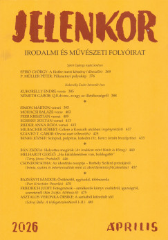 Jelenkor - Irodalmi �s m�v�szeti foly�irat - 2026. �prilis