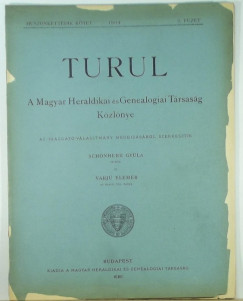 Schnherr Gyula   (Szerk.) - Turul - 1904. 22. ktet 3. fzet