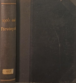 Az 1906. évi törvények gyűjteménye
