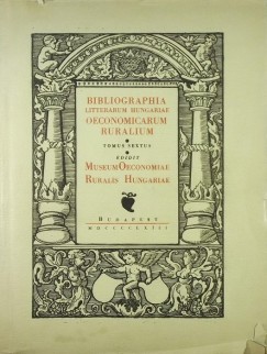 A magyar mezgazdasi szakirodalom knyvszete VI. (1920-1935)