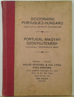 Weinberger Ern - Portugl-magyar szgyjtemny - Diccionario Portuguez-Hungaro