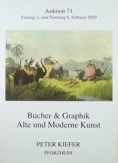 Peter Kiefer   (sszell.) - Bcher und Graphik - Alte und Moderne Kunst