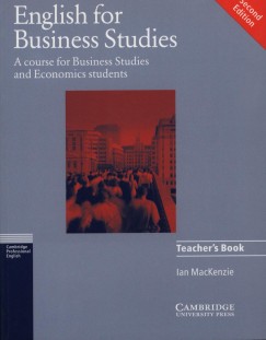 Ian Mackenzie - English for Business Studies TB. /New Ed./