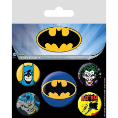 Batman Retró kitűzőkészlet (PYRAMID)