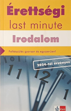 Di�szegi Endre - �retts�gi last minute - Irodalom