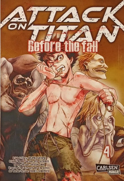 Hajime Isayama - Attack on Titan: Before the Fall 4. (n�met nyelv�)
