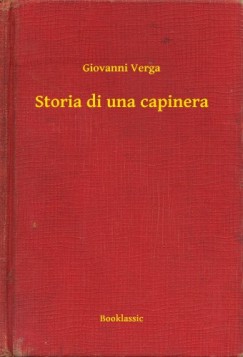 Giovanni Verga - Storia di una capinera