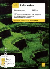 Indonesian ty pack /cd/