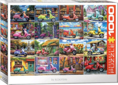 Chris Bigelow - 16 Robog�,1000 db-os puzzle (EUROGRAPHICS,6000-5916)