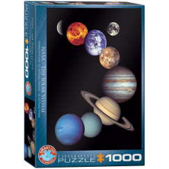 NASA - A Naprendszer, 1000 db-os puzzle (EUROGRAPHICS, 6000-0100)