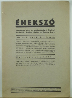 Kernyi Gyrgy   (Szerk.) - Kertsz Gyula   (Szerk.) - neksz 1934. janur 1.
